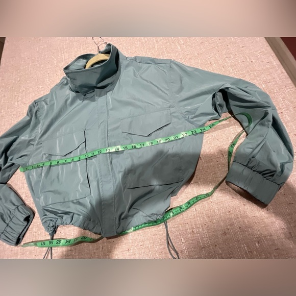 Yogalicious Women's Blue Bomber Jacket - Picture 4 of 10